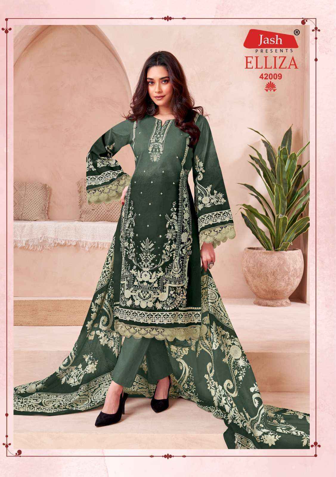 Jash Elliza Vol 42 Wholesale Pakistani Suits ( 10 pcs Catalogue )