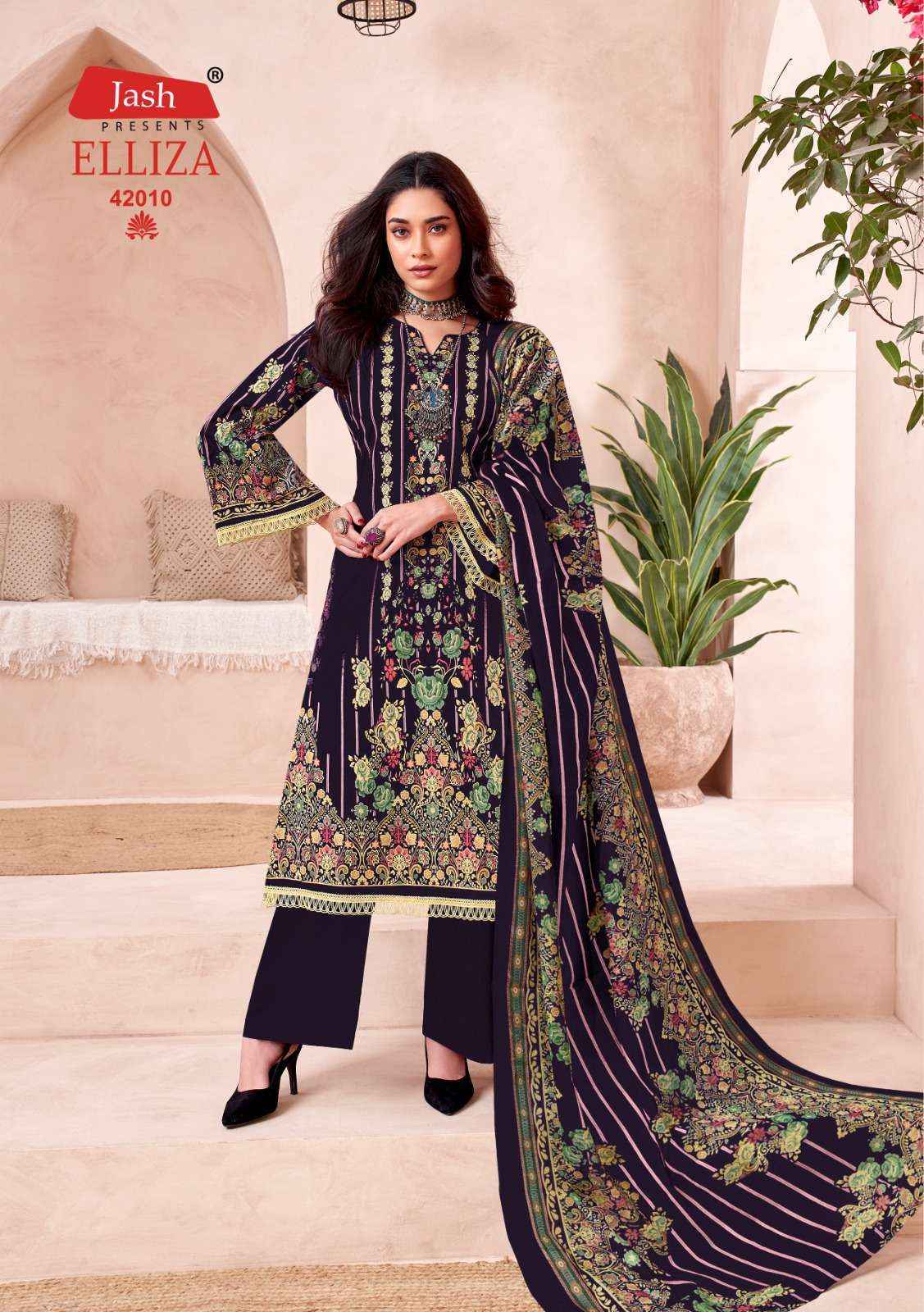 Jash Elliza Vol 42 Wholesale Pakistani Suits ( 10 pcs Catalogue )