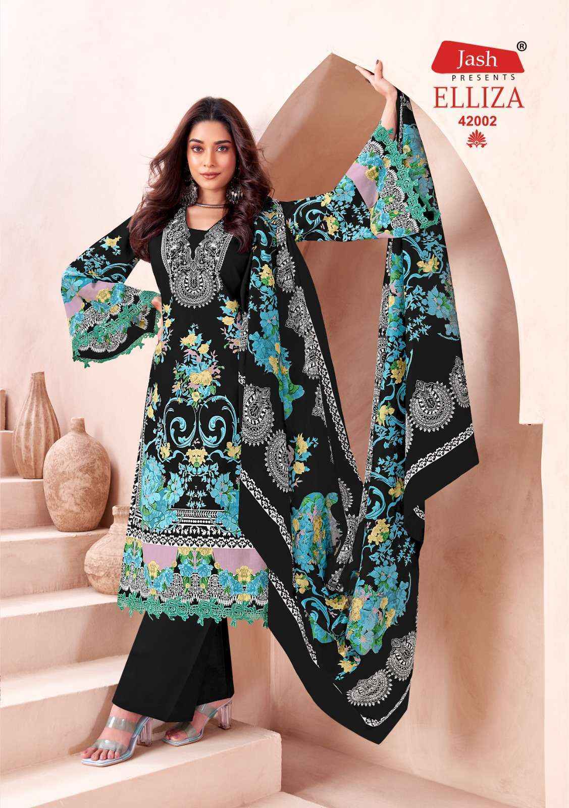 Jash Elliza Vol 42 Wholesale Pakistani Suits ( 10 pcs Catalogue )