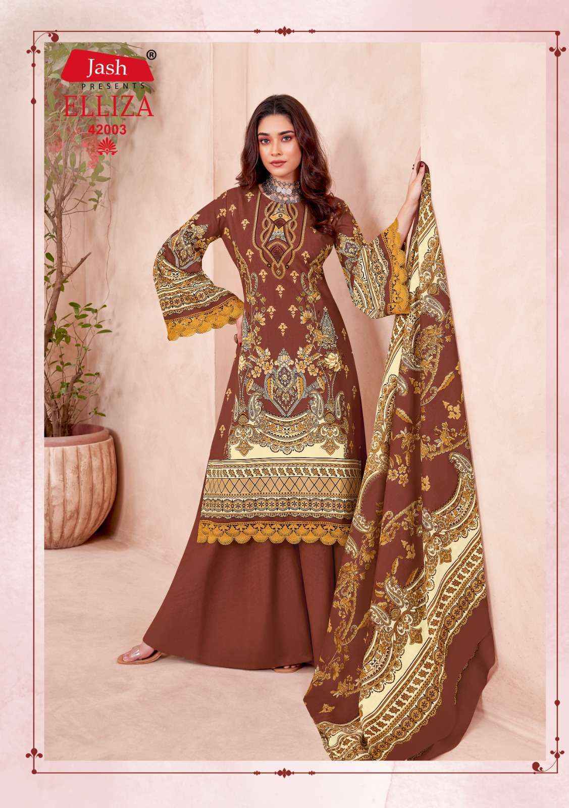 Jash Elliza Vol 42 Wholesale Pakistani Suits ( 10 pcs Catalogue )
