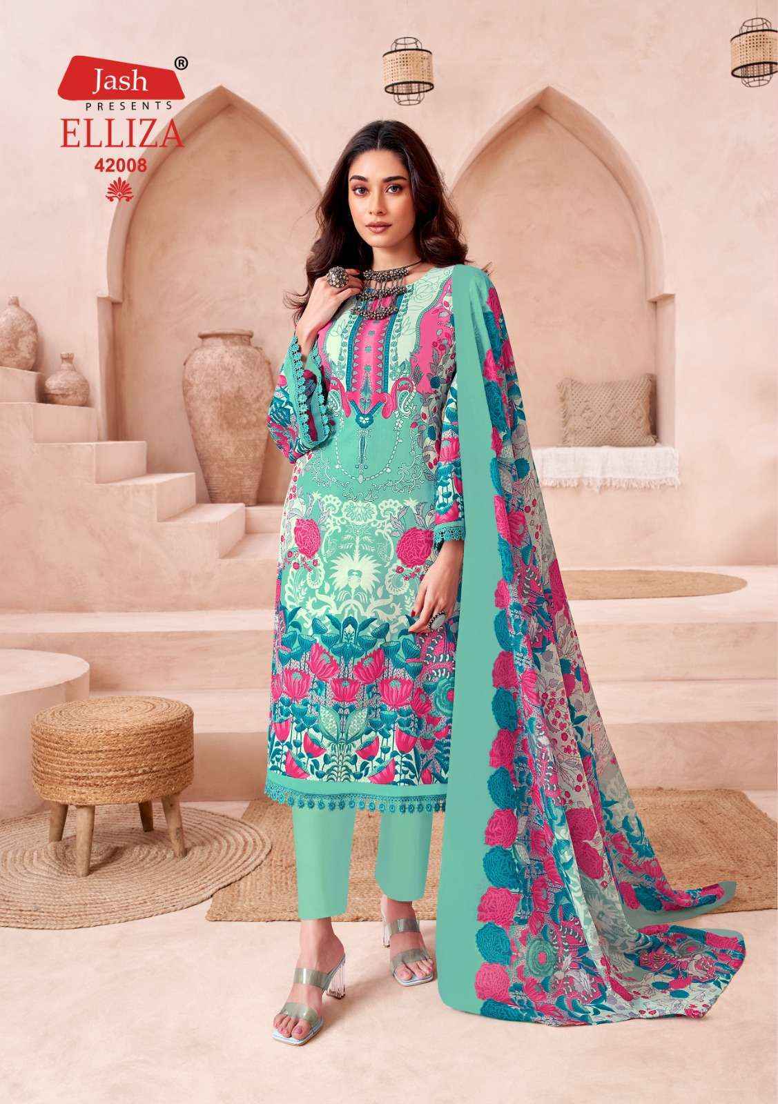 Jash Elliza Vol 42 Wholesale Pakistani Suits ( 10 pcs Catalogue )
