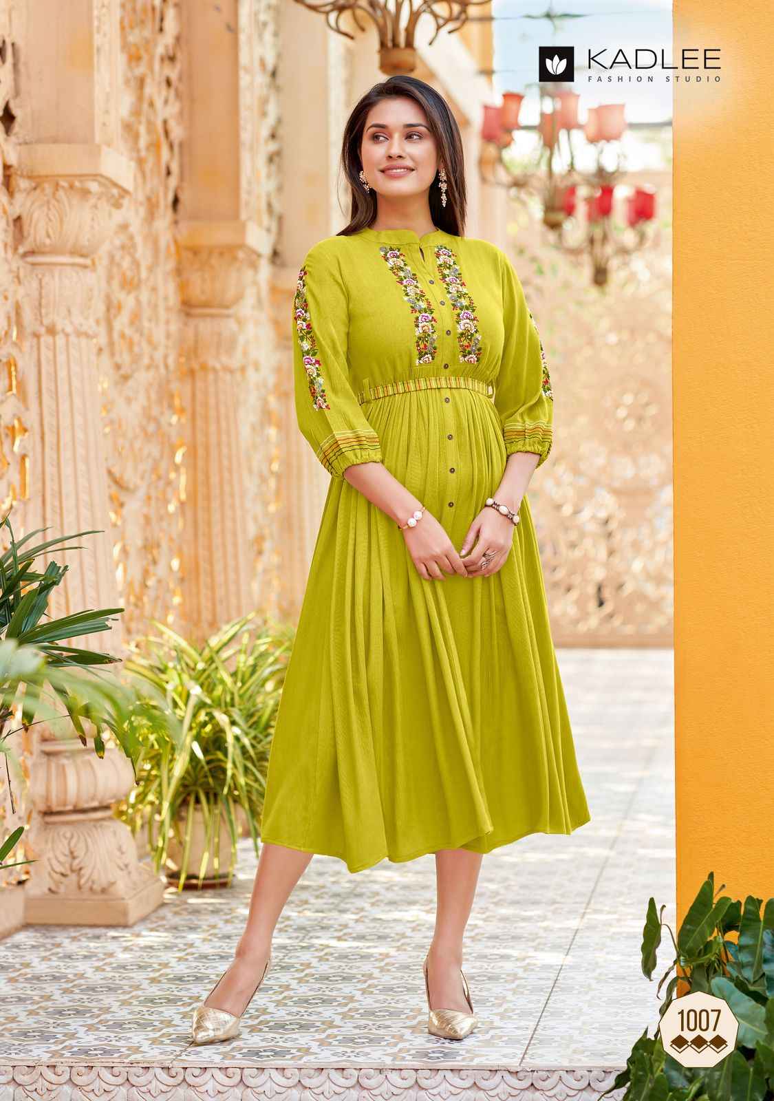 Kadlee Aashmin Vol 2 Wholesale Rayon Kurti Collection ( 6 Pcs Catalogue )