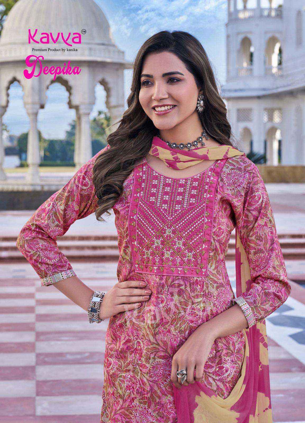 Kavya Deepika Vol 37 Wholesale Designer Readymade Suits ( 10 Pcs Catalogue )