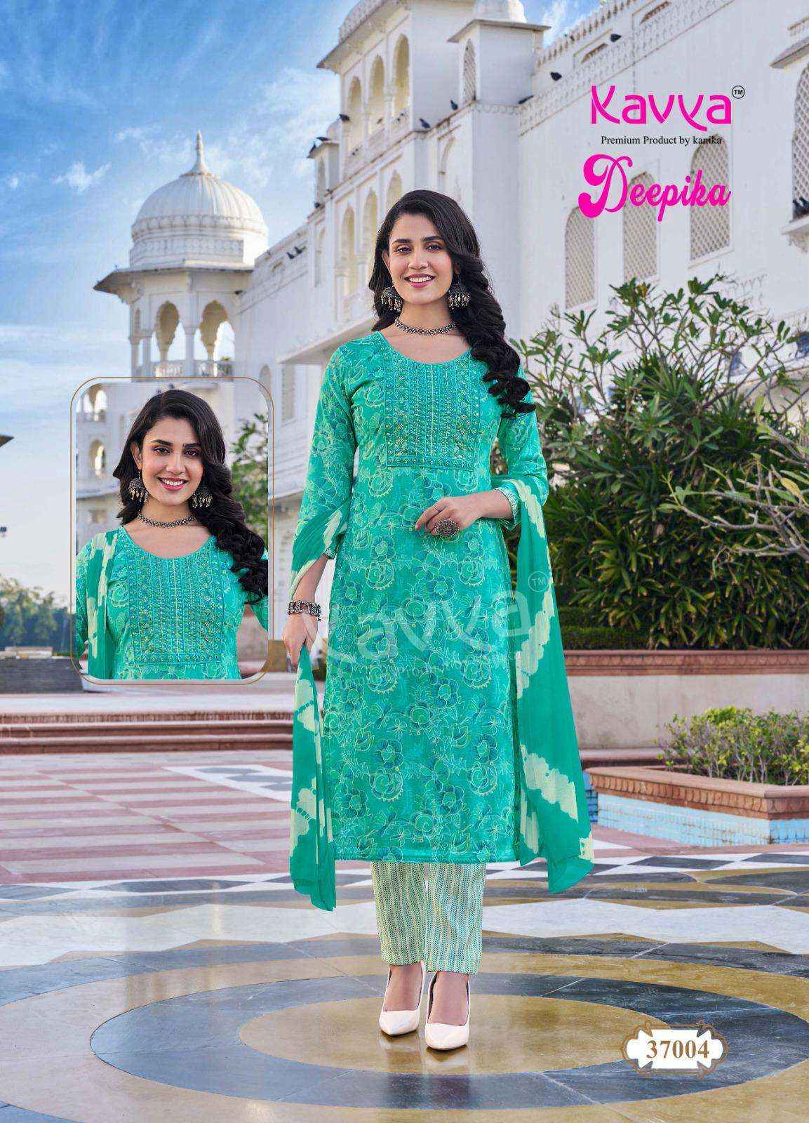 Kavya Deepika Vol 37 Wholesale Designer Readymade Suits ( 10 Pcs Catalogue )