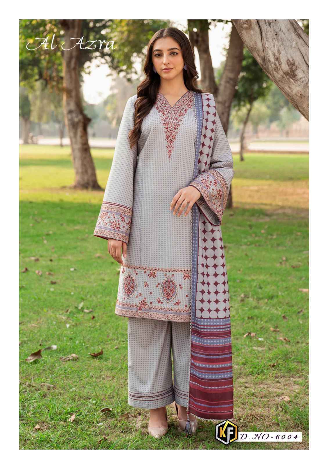 Keval Fab Al Azra Vol 6 Pakistani Salwar Kameez At Wholesale Price ( 6 pcs Catalogue )