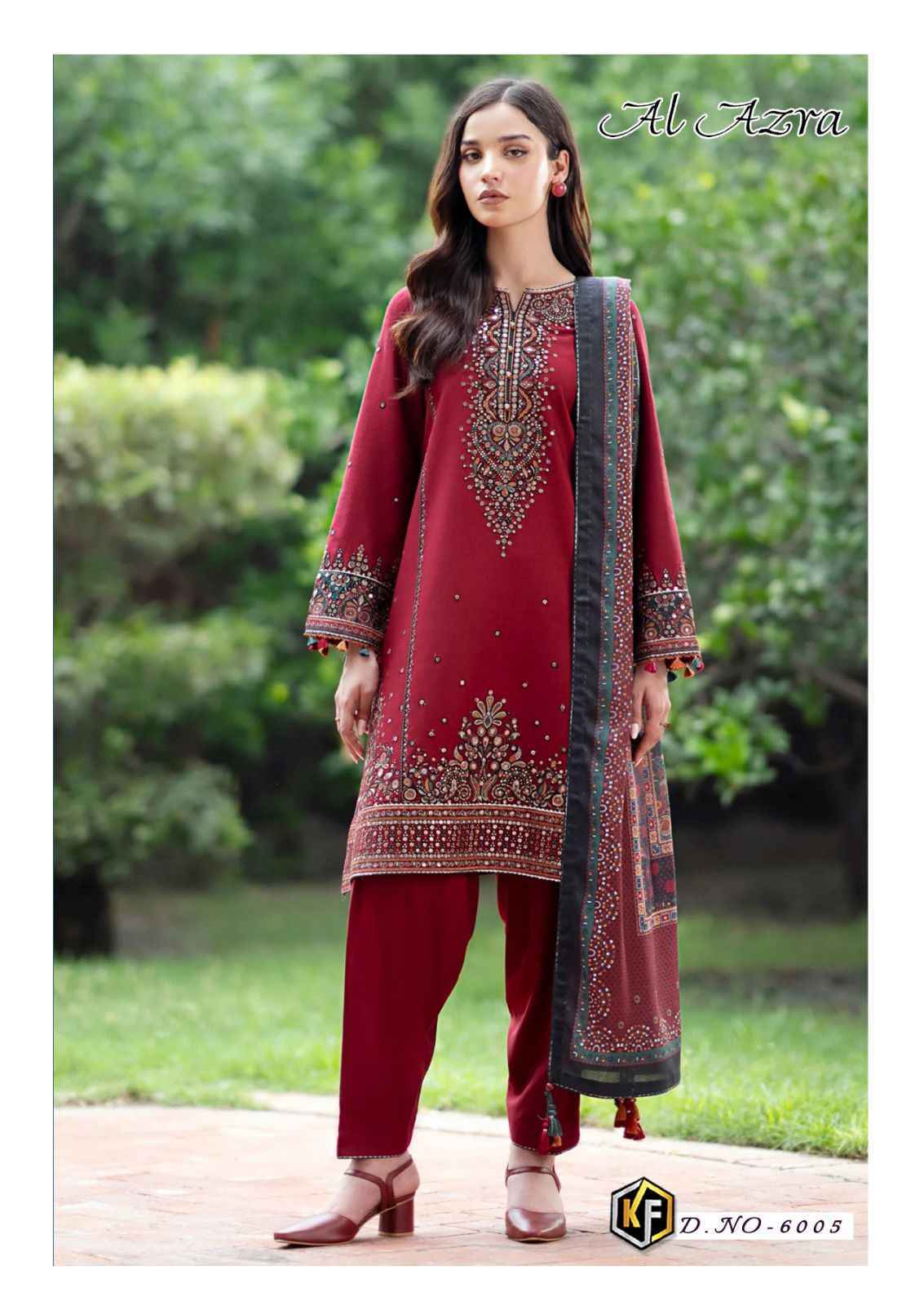 Keval Fab Al Azra Vol 6 Pakistani Salwar Kameez At Wholesale Price ( 6 pcs Catalogue )