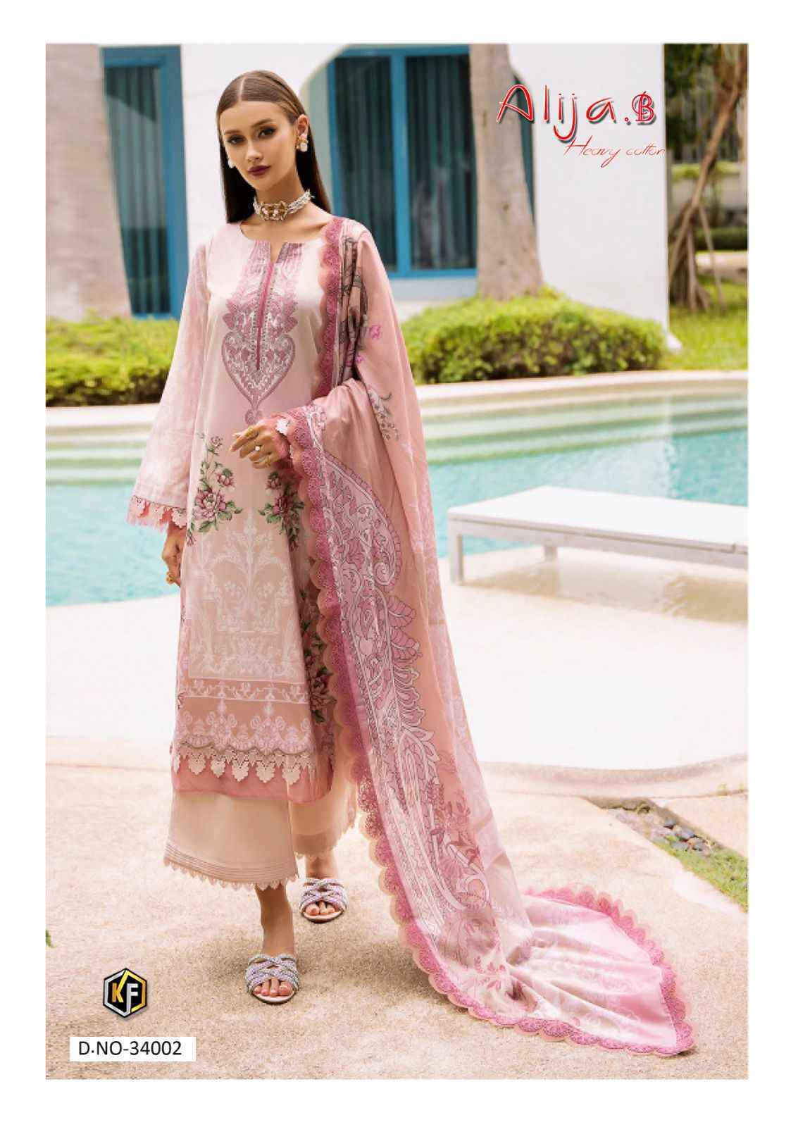 Keval Fab Alija B Vol 34 Wholesale Pakistani Salwar Kameez Wholesale Price  ( 6 pcs Catalogue )