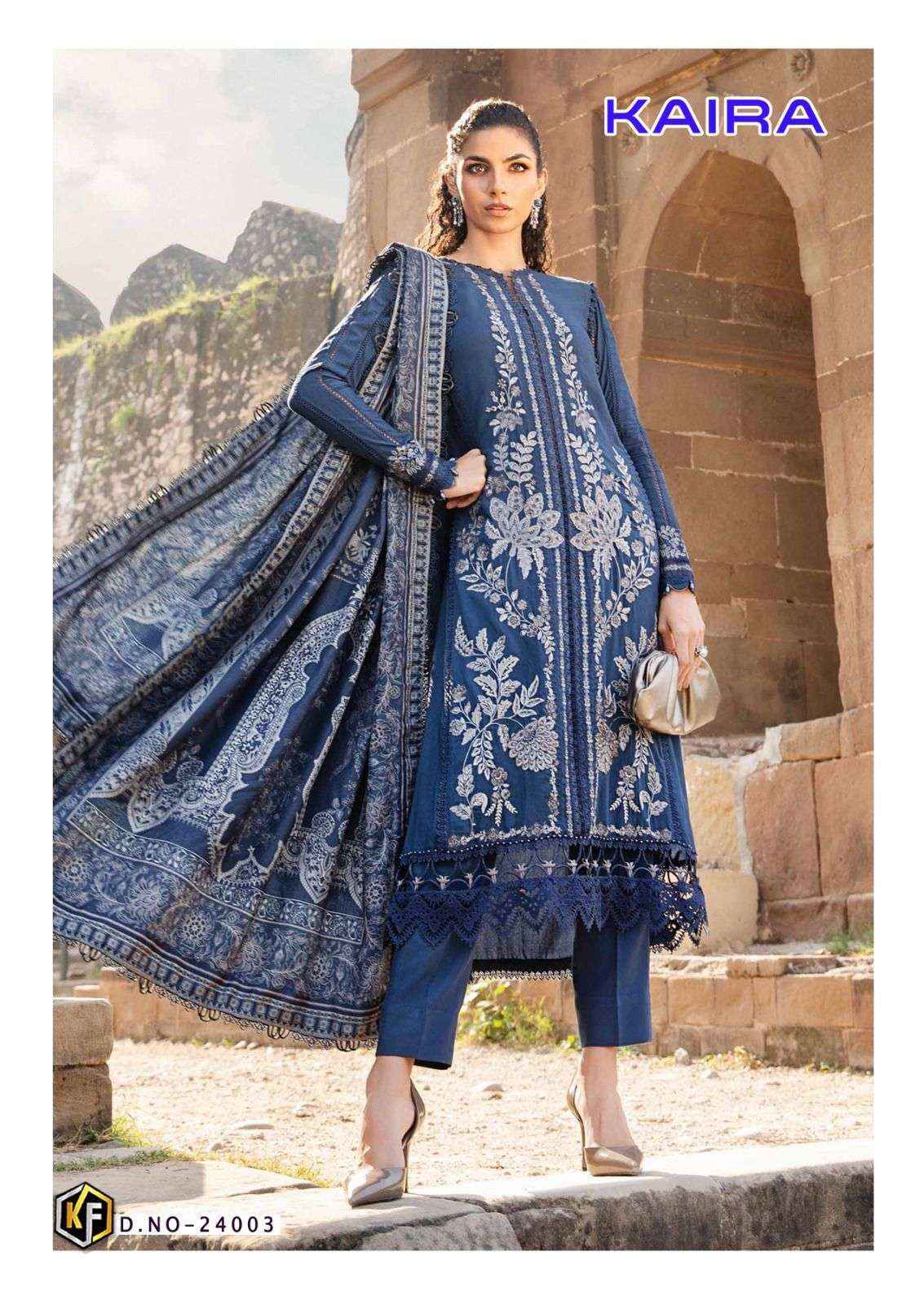 Keval Fab Kaira Vol 24 Wholesale Cotton Dress Material ( 6 pcs Catalogue )