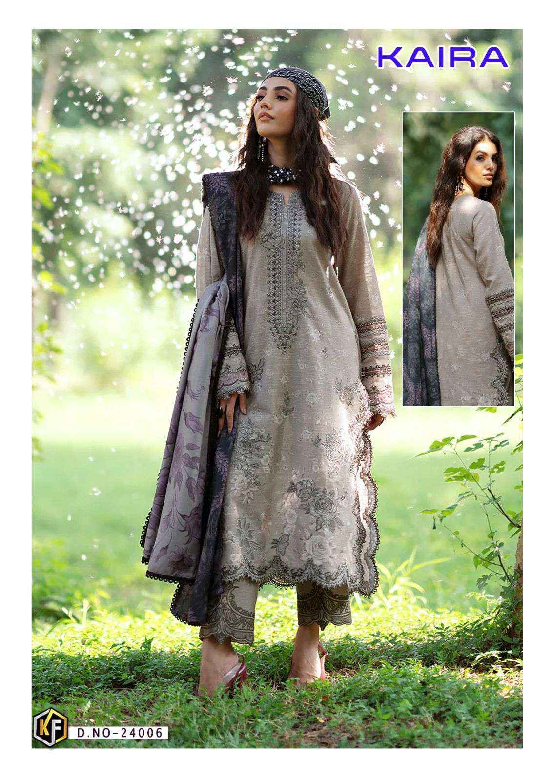 Keval Fab Kaira Vol 24 Wholesale Cotton Dress Material ( 6 pcs Catalogue )