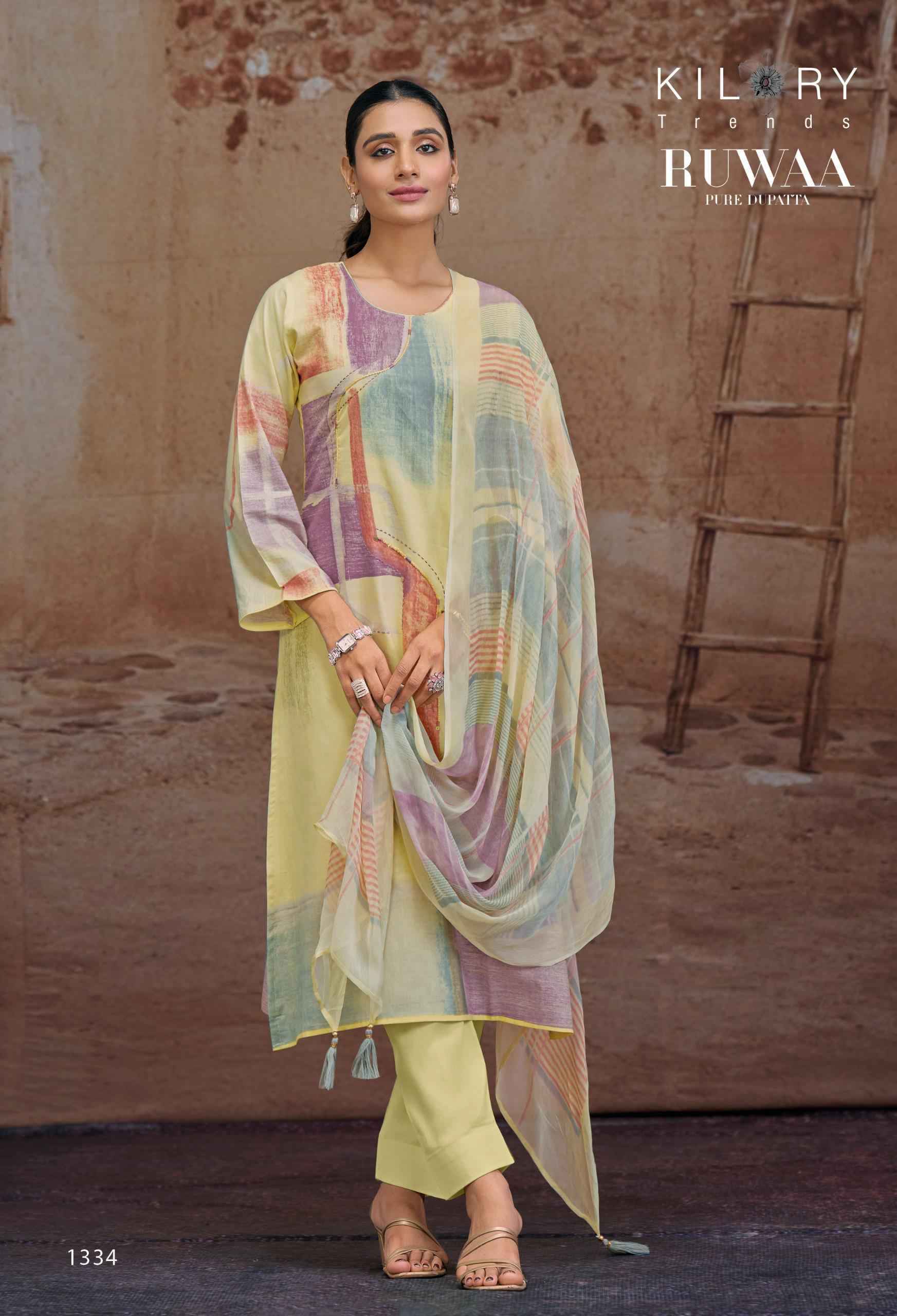Kilory Trends Ruwaa Wholesale Cotton Dress Material Lowest Price ( 4 pcs Catalogue )