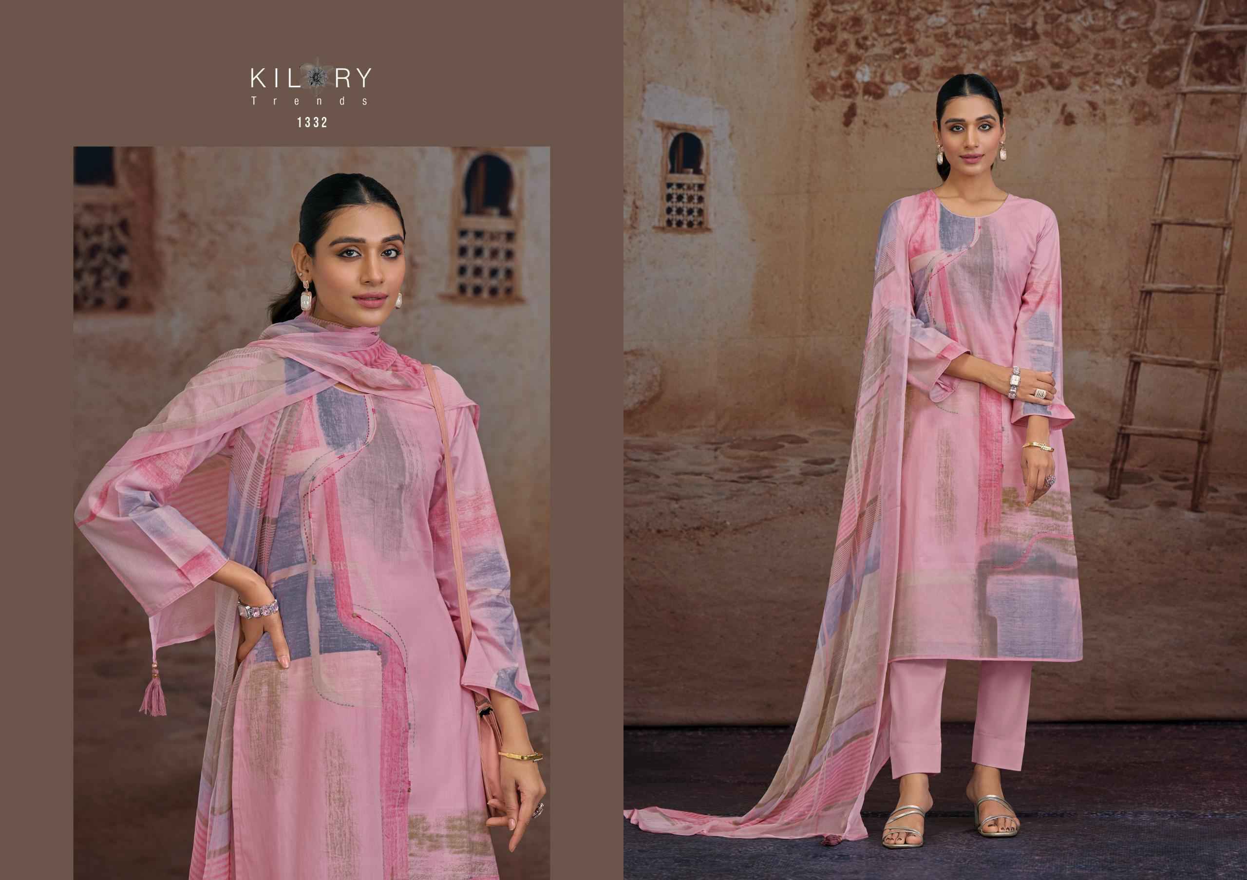 Kilory Trends Ruwaa Wholesale Cotton Dress Material Lowest Price ( 4 pcs Catalogue )