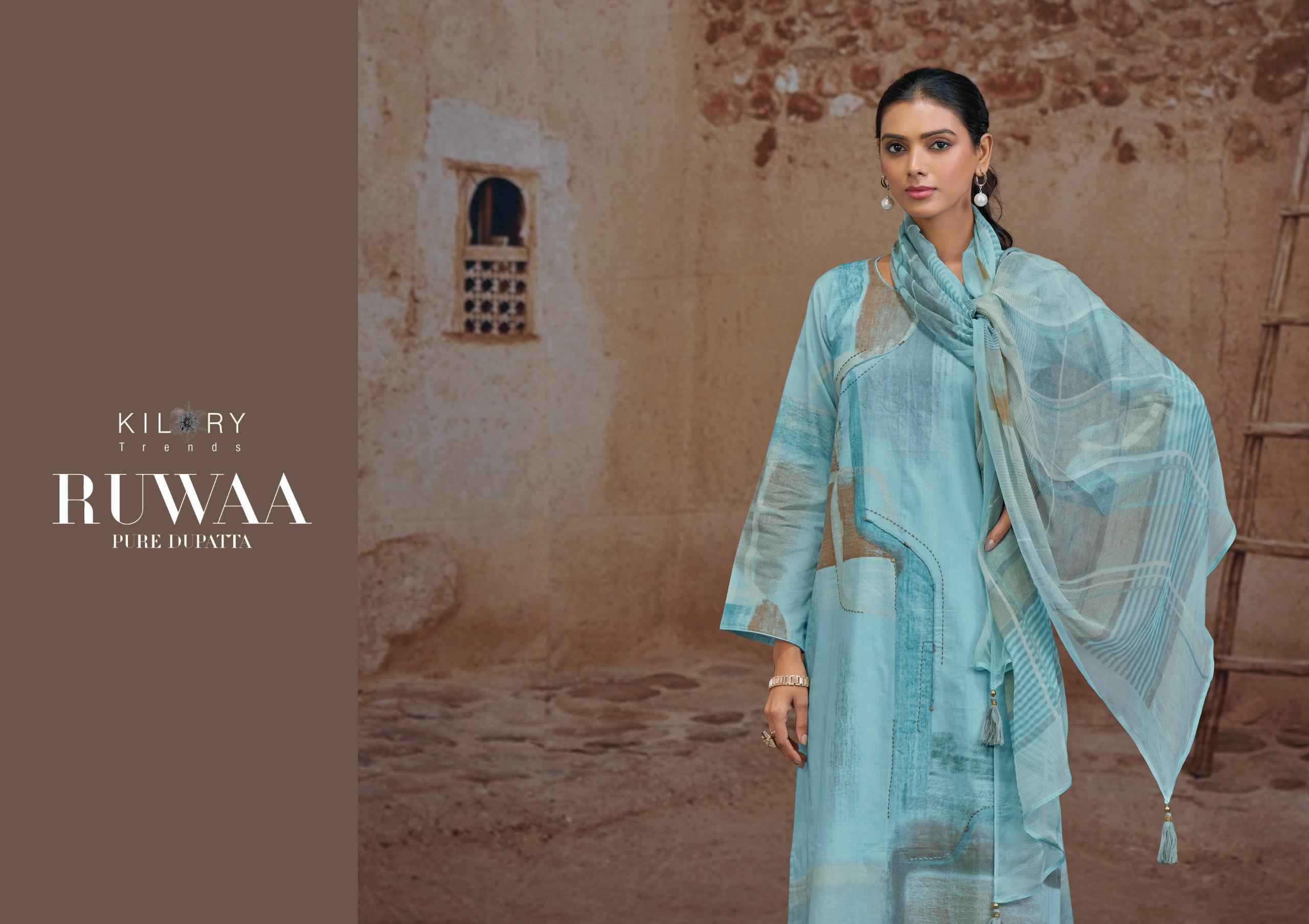 Kilory Trends Ruwaa Wholesale Cotton Dress Material Lowest Price ( 4 pcs Catalogue )