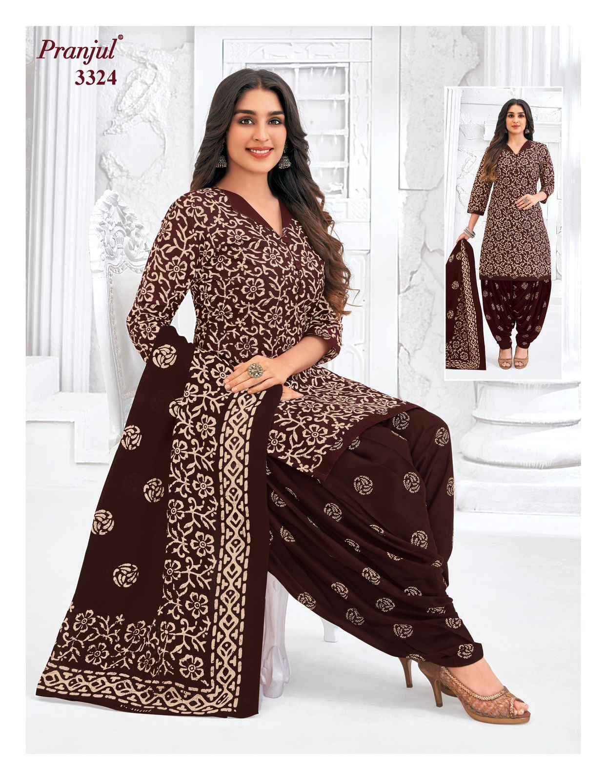 Laado cotton Vol 73 Cotton Punjabi Patiyala Salwar Suits ( 10 Pcs Catalogue )