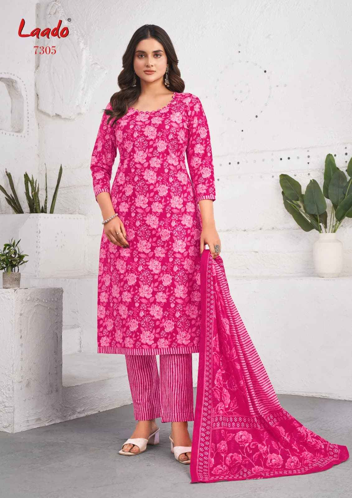 Laado cotton Vol 73 Cotton Punjabi Patiyala Salwar Suits ( 10 Pcs Catalogue )