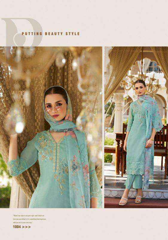 Lady Leela Varnika Wholesale Organza Designer Readymade Suits ( 6 pcs Catalog )