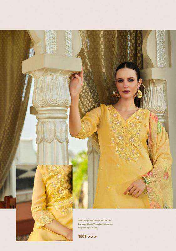 Lady Leela Varnika Wholesale Organza Designer Readymade Suits ( 6 pcs Catalog )