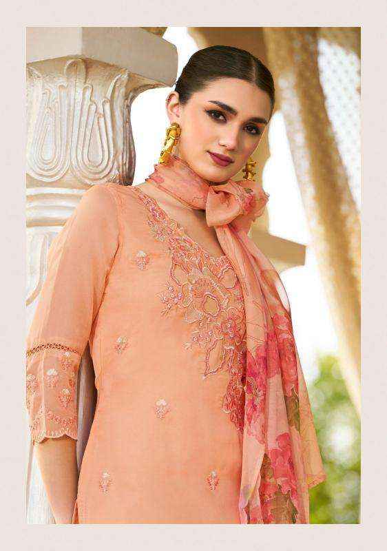 Lady Leela Varnika Wholesale Organza Designer Readymade Suits ( 6 pcs Catalog )