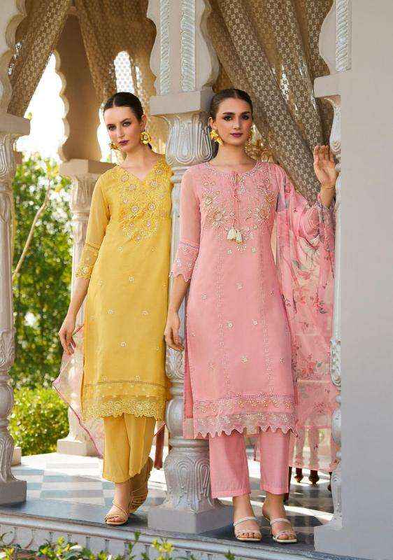 Lady Leela Varnika Wholesale Organza Designer Readymade Suits ( 6 pcs Catalog )