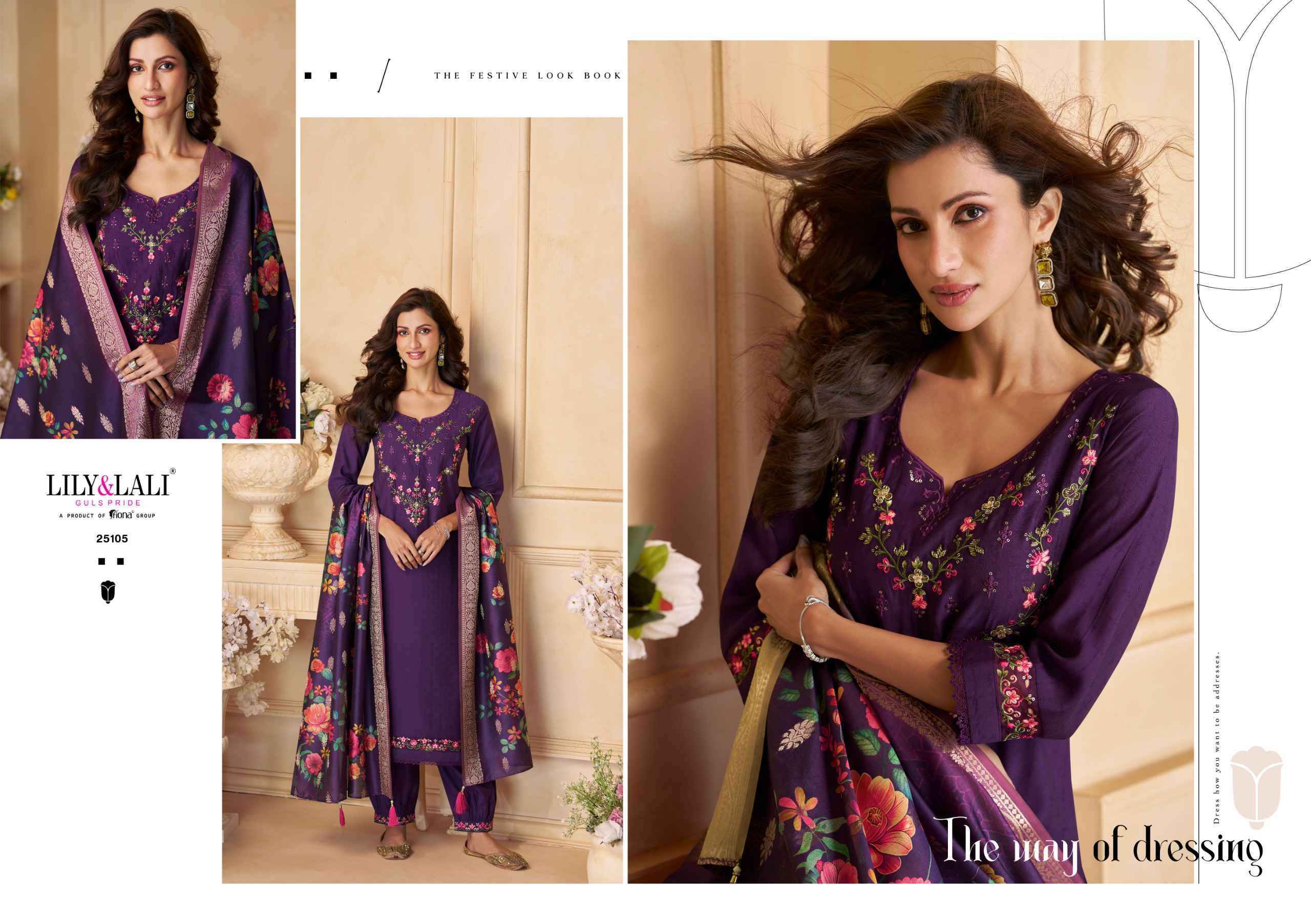 Lily And Lali Khwab Readymade Stylish Suits - Wholesale Surat Market ( 6 Pcs Catalogue )