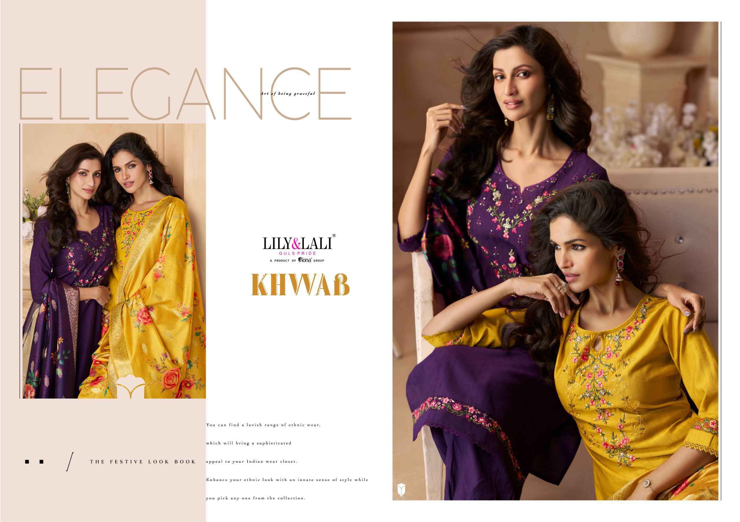 Lily And Lali Khwab Readymade Stylish Suits - Wholesale Surat Market ( 6 Pcs Catalogue )
