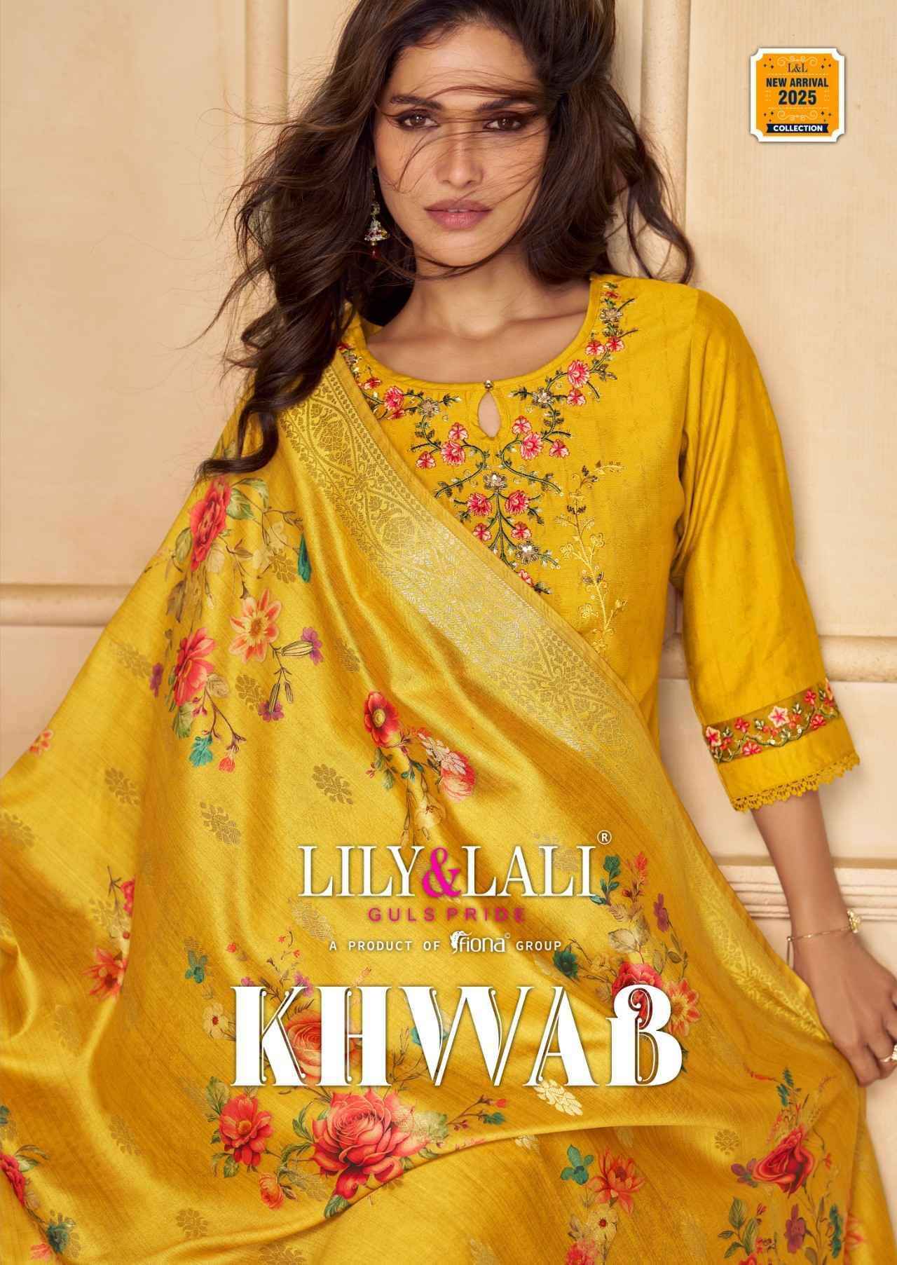 Lily And Lali Khwab Readymade Stylish Suits - Wholesale Surat Market ( 6 Pcs Catalogue )