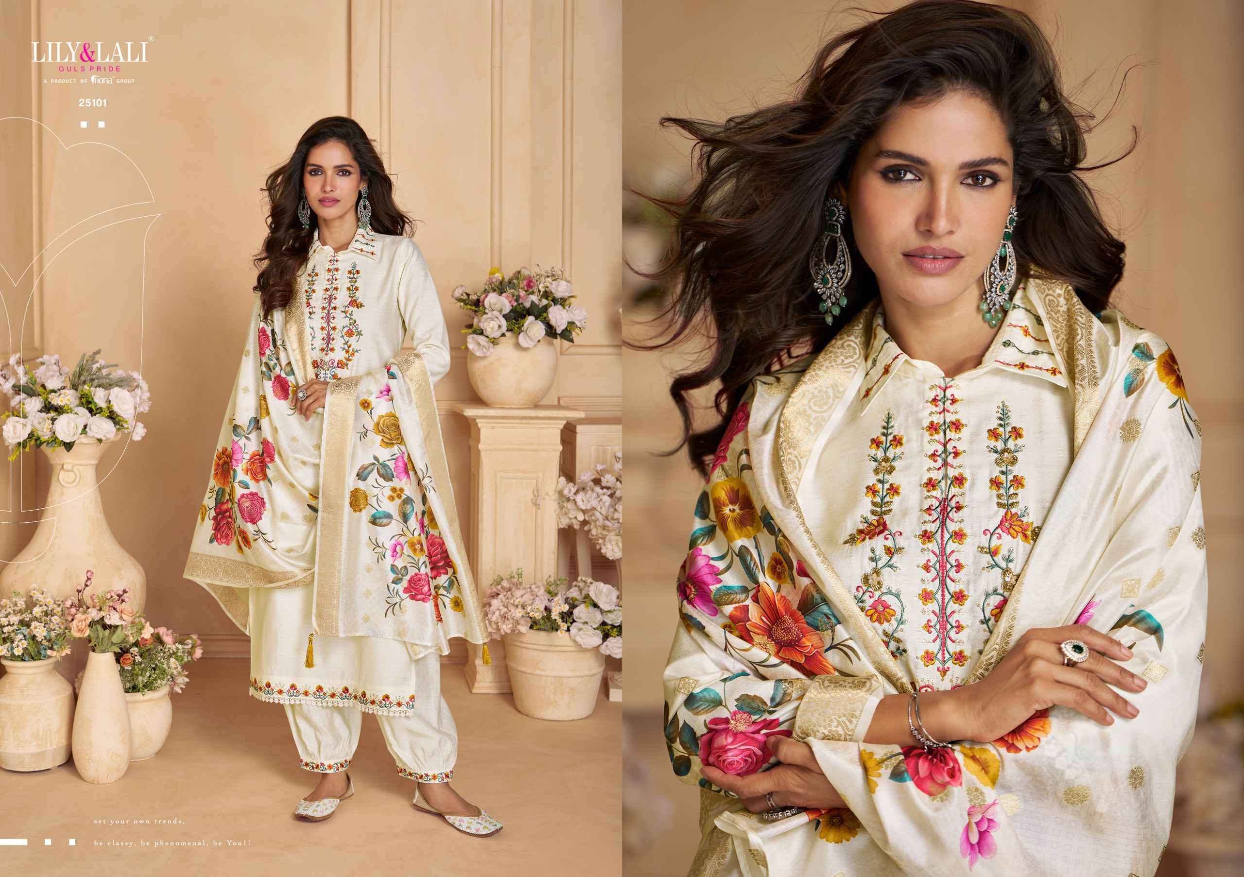 Lily And Lali Khwab Readymade Stylish Suits - Wholesale Surat Market ( 6 Pcs Catalogue )