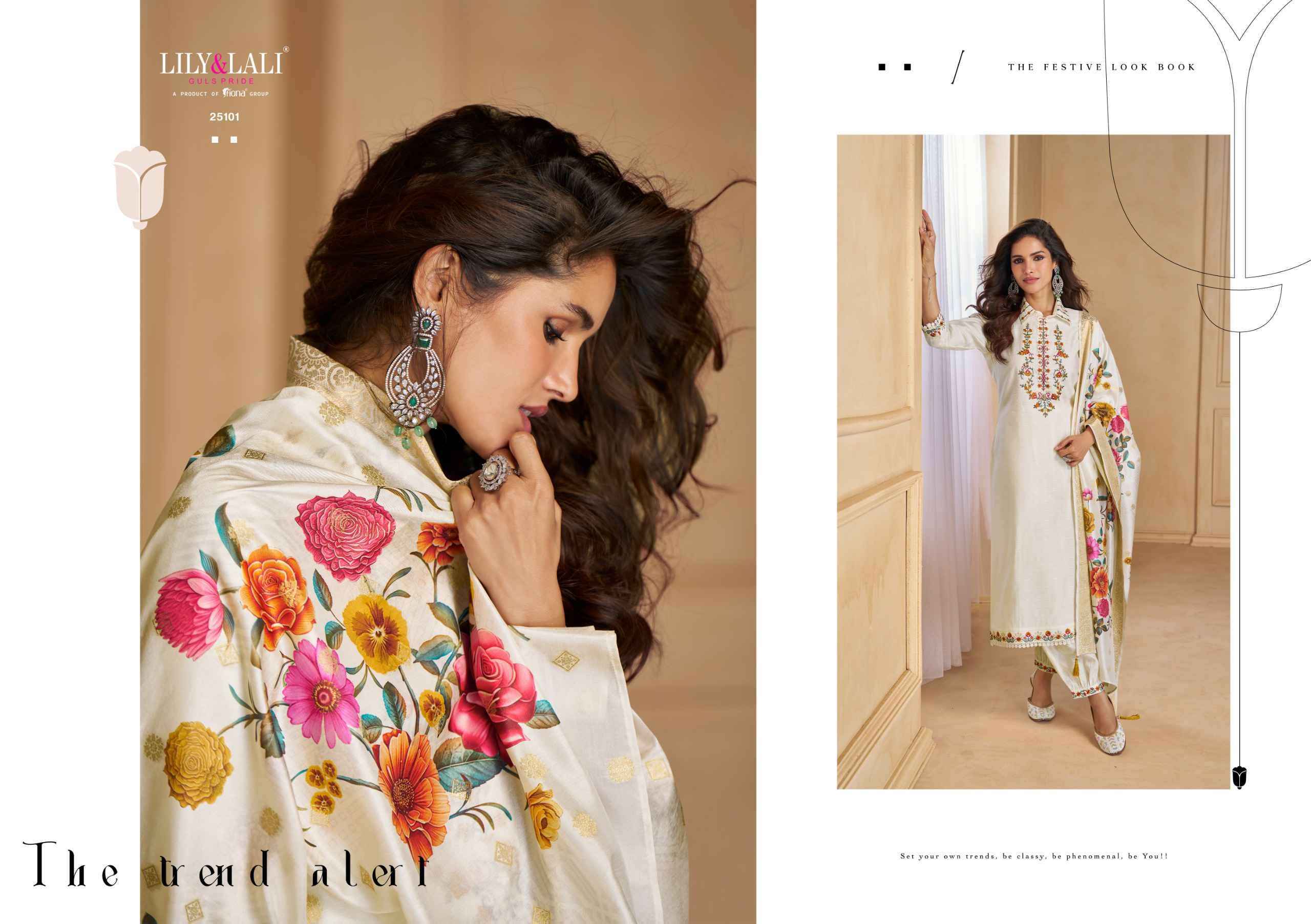 Lily And Lali Khwab Readymade Stylish Suits - Wholesale Surat Market ( 6 Pcs Catalogue )