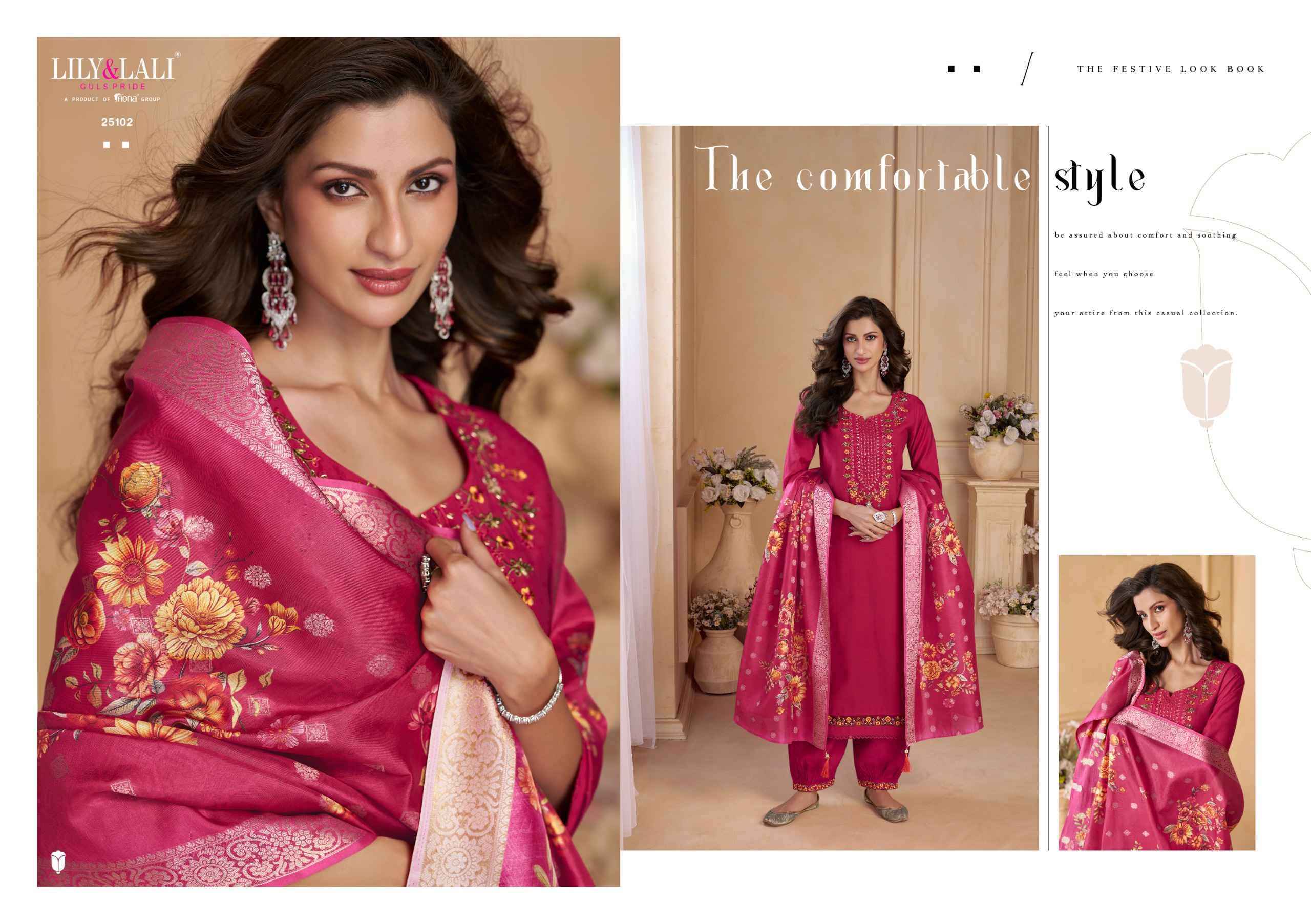Lily And Lali Khwab Readymade Stylish Suits - Wholesale Surat Market ( 6 Pcs Catalogue )