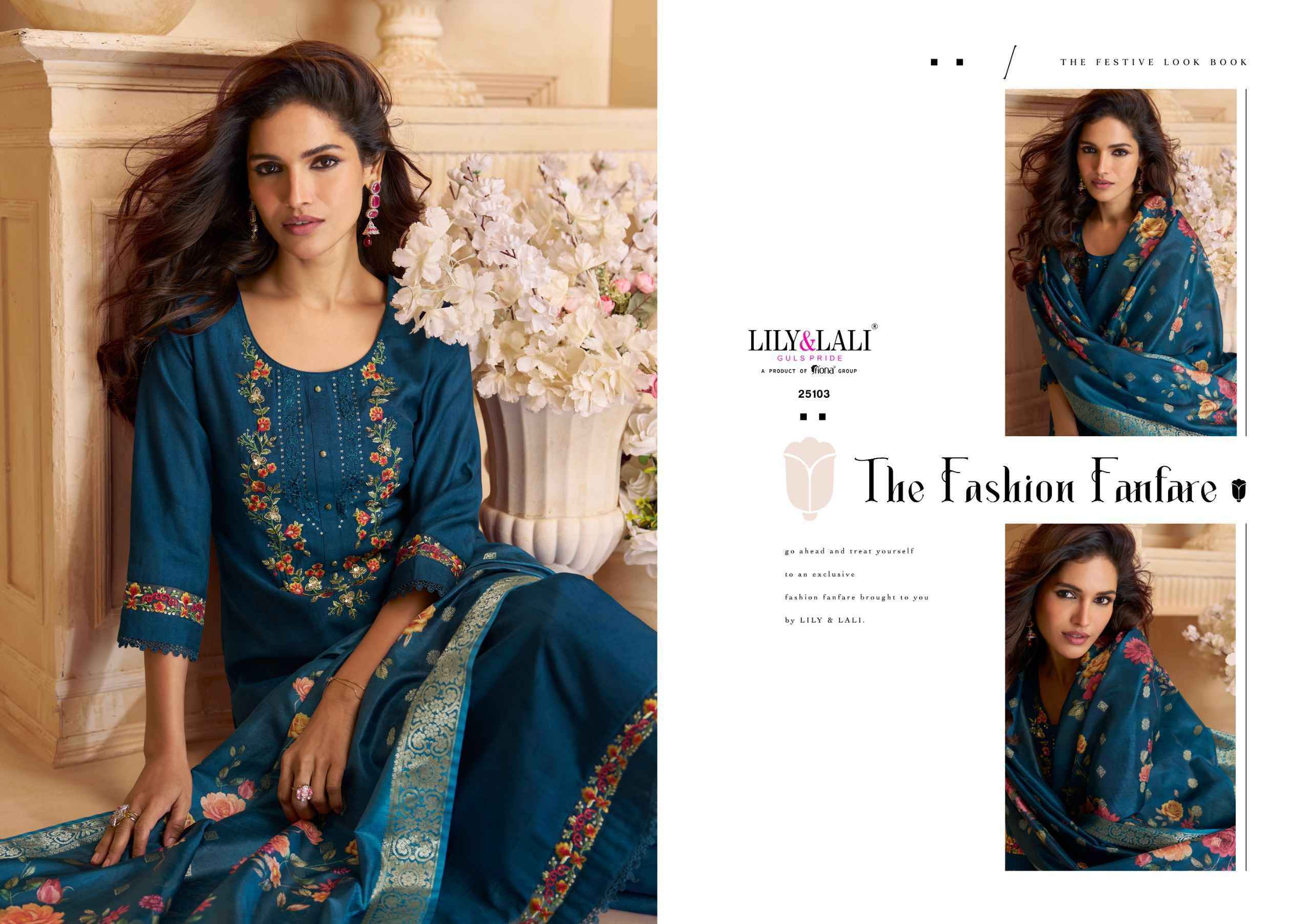 Lily And Lali Khwab Readymade Stylish Suits - Wholesale Surat Market ( 6 Pcs Catalogue )