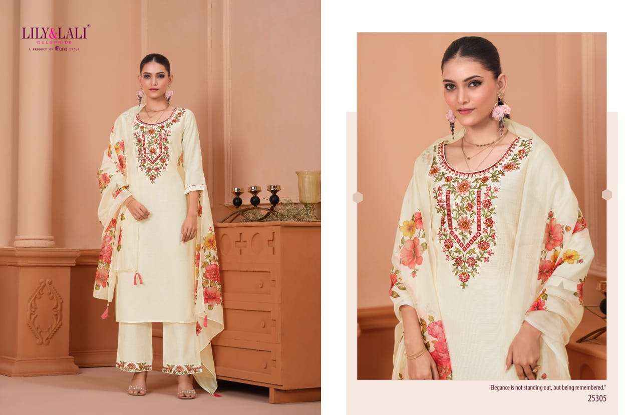 LILY AND LALI MONALISA VOL 6 VISCOSE READYMADE SUITS ( 6 PCS CATALOGUE )