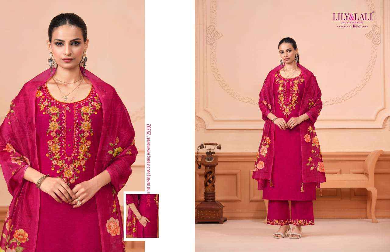 LILY AND LALI MONALISA VOL 6 VISCOSE READYMADE SUITS ( 6 PCS CATALOGUE )