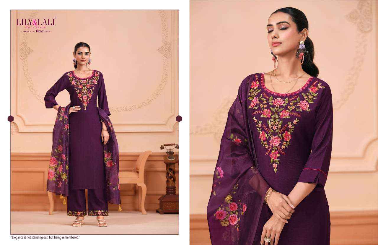 Lily And Lali Monalisa Vol 6 Wholesale Designer Readymade Suits ( 6 Pcs Catalogue )