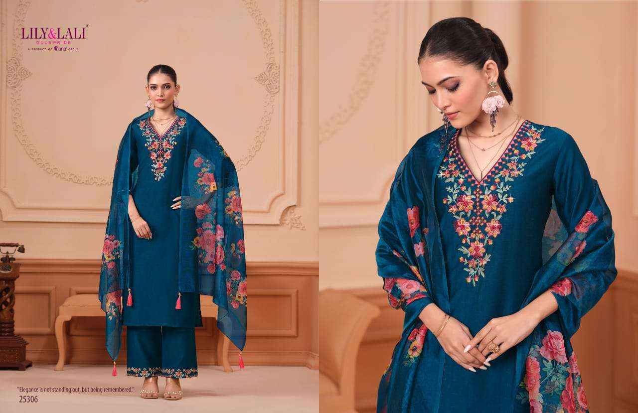 Lily And Lali Monalisa Vol 6 Wholesale Designer Readymade Suits ( 6 Pcs Catalogue )