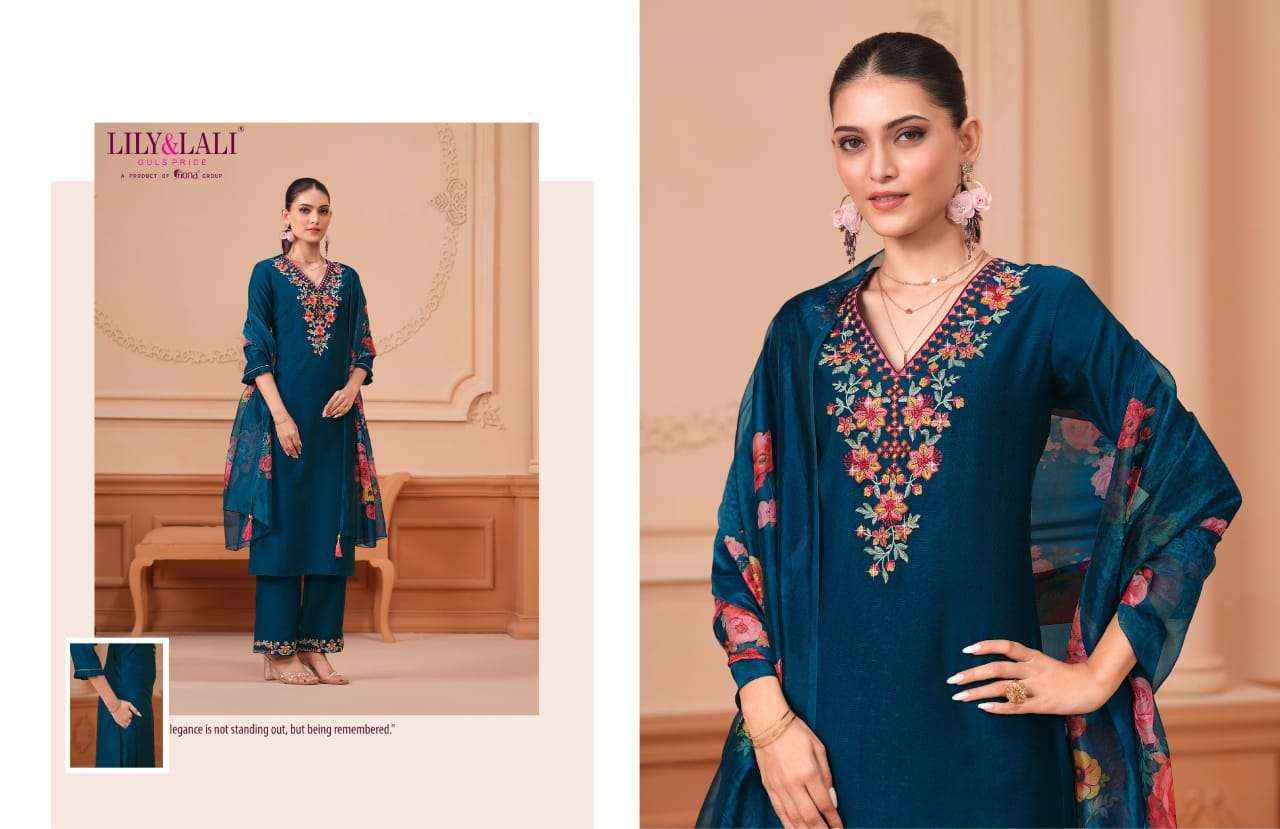 Lily And Lali Monalisa Vol 6 Wholesale Designer Readymade Suits ( 6 Pcs Catalogue )