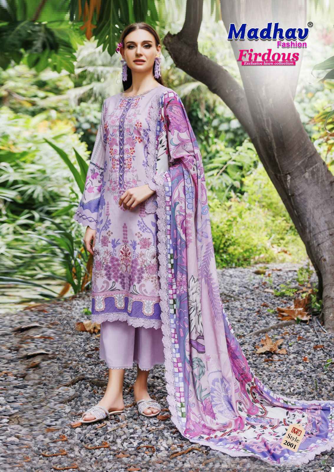 Madhav Fashion Firdous Vol 2 Wholesale Pakistani Suits ( 6 pcs Catalogue )