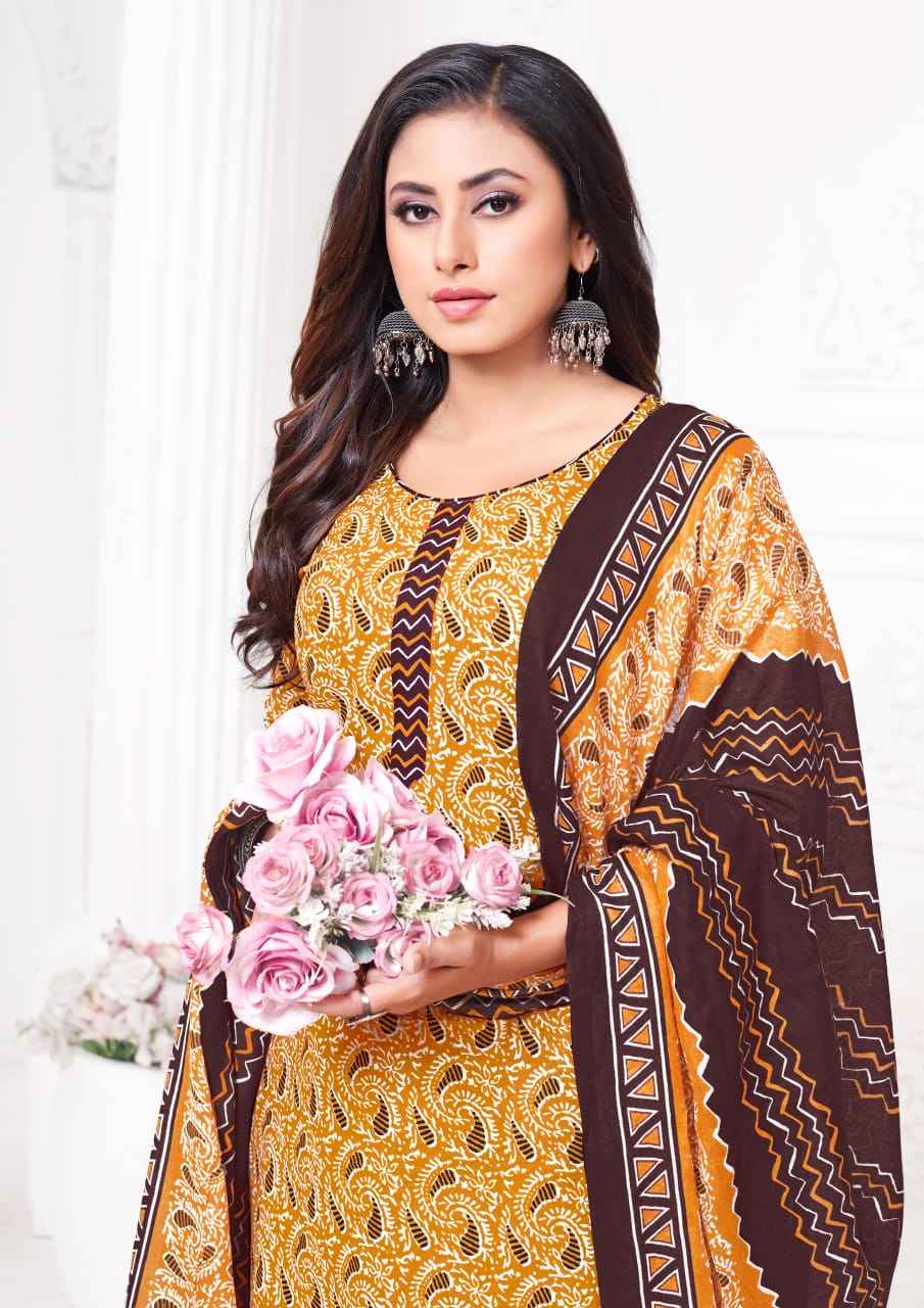 Madhav Panjabi Kudi Vol 17 Wholesale Printed Cotton Dress Material ( 10 Pcs Catalogue )