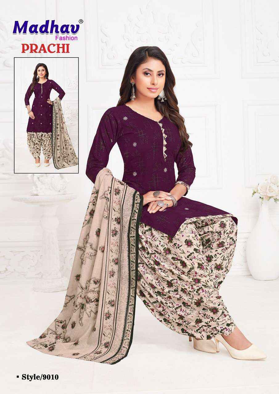 Madhav Prachi Vol 9 Wholesale Cotton Printed Dress Material ( 10 Pcs Catalogue )