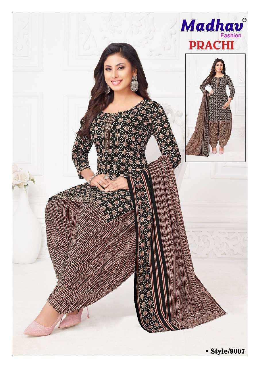 Madhav Prachi Vol 9 Wholesale Cotton Printed Dress Material ( 10 Pcs Catalogue )