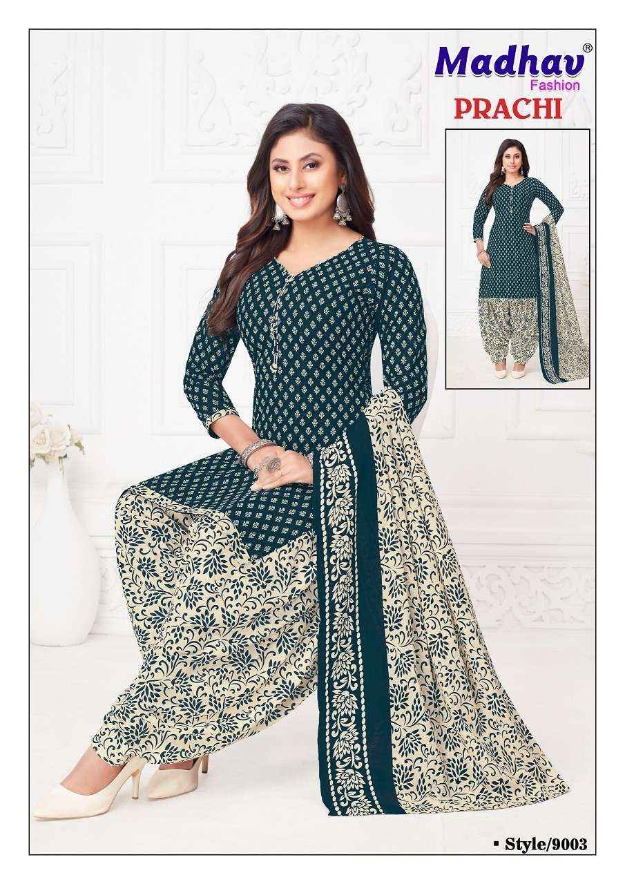 Madhav Prachi Vol 9 Wholesale Cotton Printed Dress Material ( 10 Pcs Catalogue )