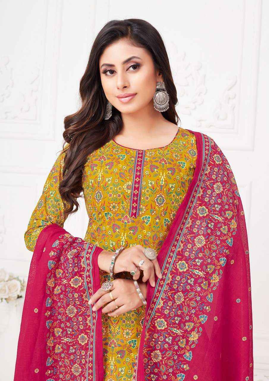 Madhav Prachi Vol 9 Wholesale Cotton Printed Dress Material ( 10 Pcs Catalogue )