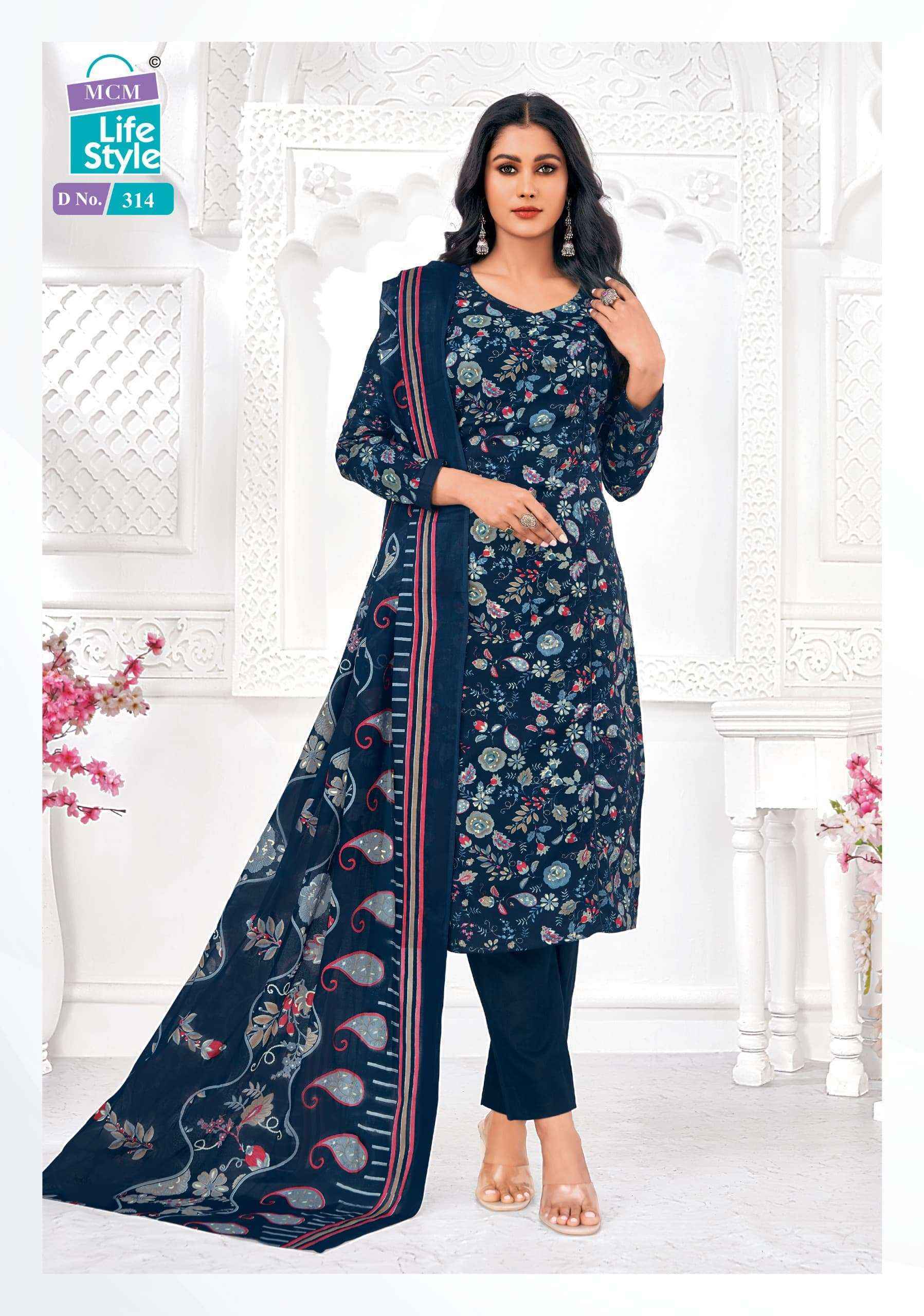 MCM Lifestyle Saanvi Wholesale Lawn Cotton Dress Material ( 10 pcs Catalogue )