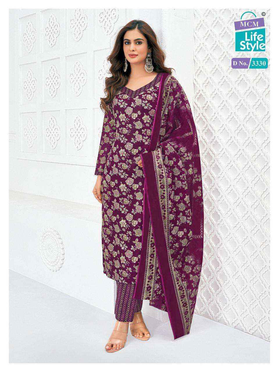MCM Lifestyle Saanvi Wholesale Lawn Cotton Dress Material ( 10 pcs Catalogue )