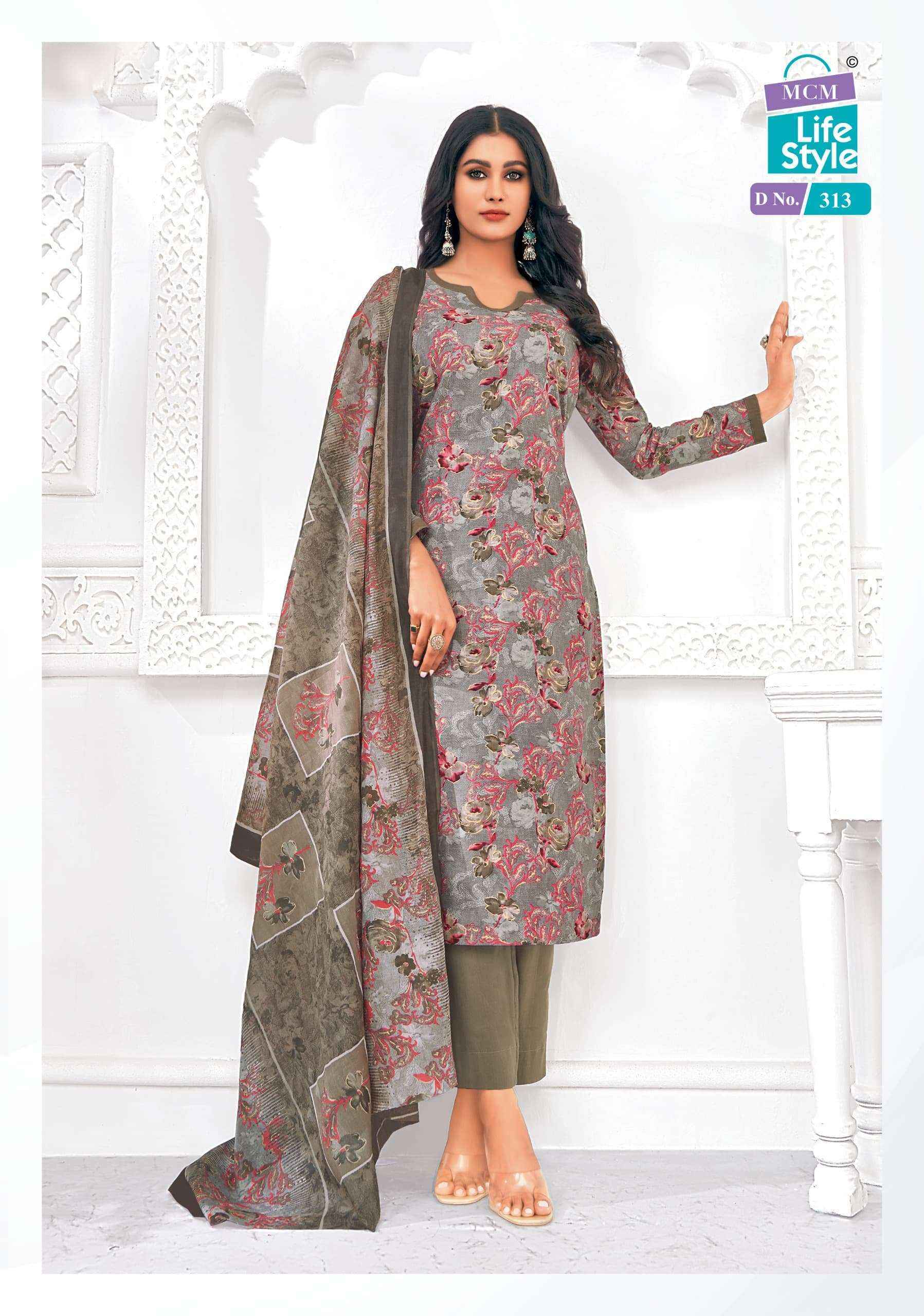 MCM Lifestyle Saanvi Wholesale Lawn Cotton Dress Material ( 10 pcs Catalogue )