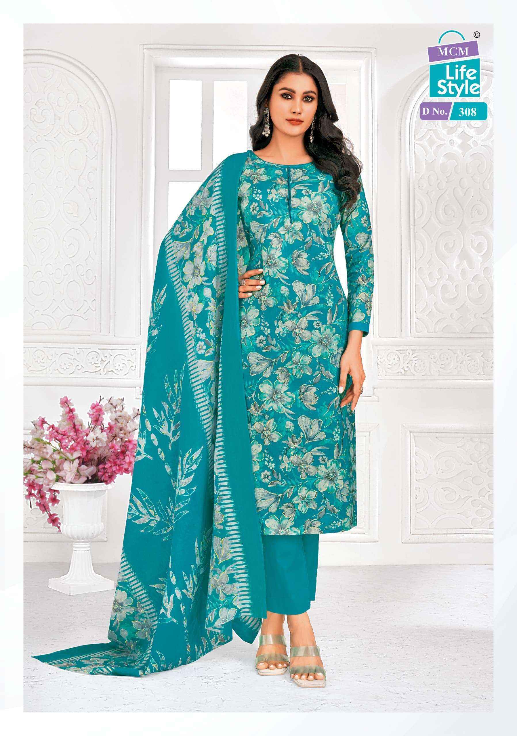 MCM Lifestyle Saanvi Wholesale Lawn Cotton Dress Material ( 10 pcs Catalogue )
