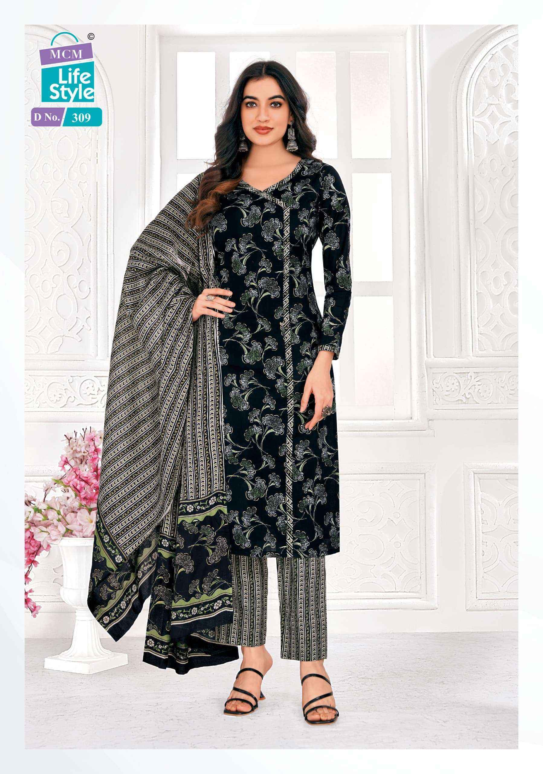 MCM Lifestyle Saanvi Wholesale Lawn Cotton Dress Material ( 10 pcs Catalogue )