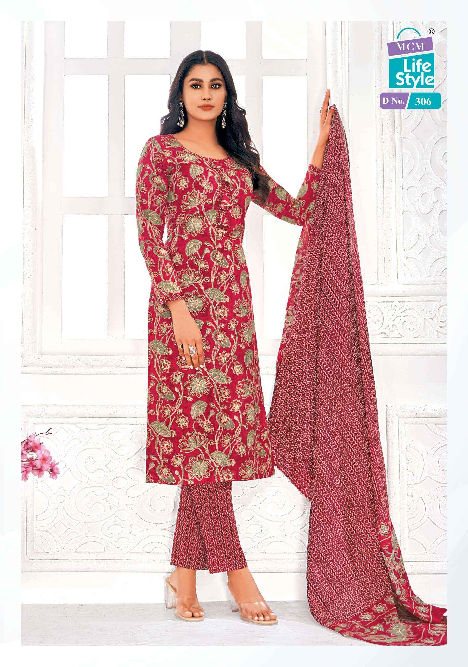 MCM Lifestyle Saanvi Wholesale Lawn Cotton Dress Material ( 10 pcs Catalogue )