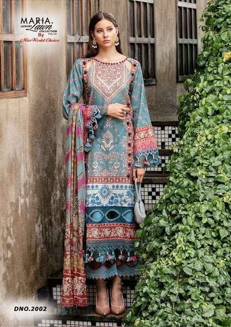 Miss World Choice Maria Vol 2 Pakistani Suits Lowest Price ( 6 pcs Catalogue )