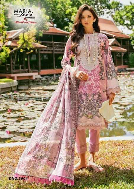 Miss World Choice Maria Vol 2 Pakistani Suits Lowest Price ( 6 pcs Catalogue )