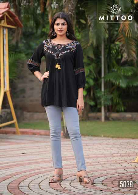 Mittoo Victoria Vol 7 Short Rayon Kurti  Wholesale Price ( 6 Pcs Catalog )