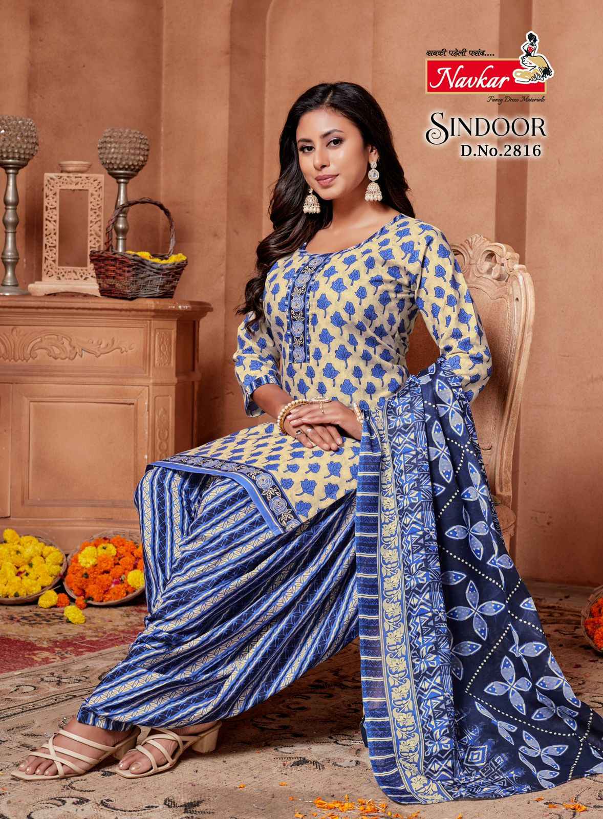Navkar Sindoor Vol 28 Cotton With Inner Readymade Suits Wholesale Price ( 16 Pcs Catalogue )